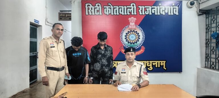 दारू के लिए 1000 रुपये नहीं देने पर सिर पर बीयर बोतल से हमला, दो आरोपी गिरफ्तार*